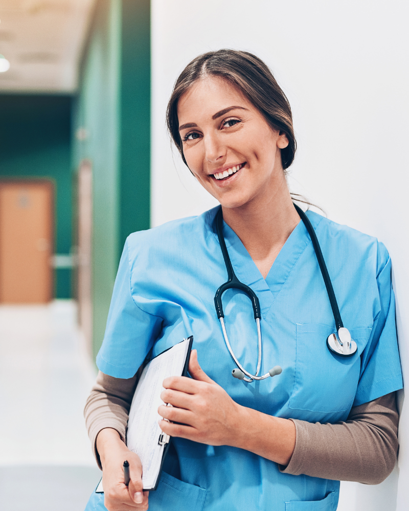 Strona internetowa dla lekarzy i klinik — lekarz w gabinecie we Wrocławiu